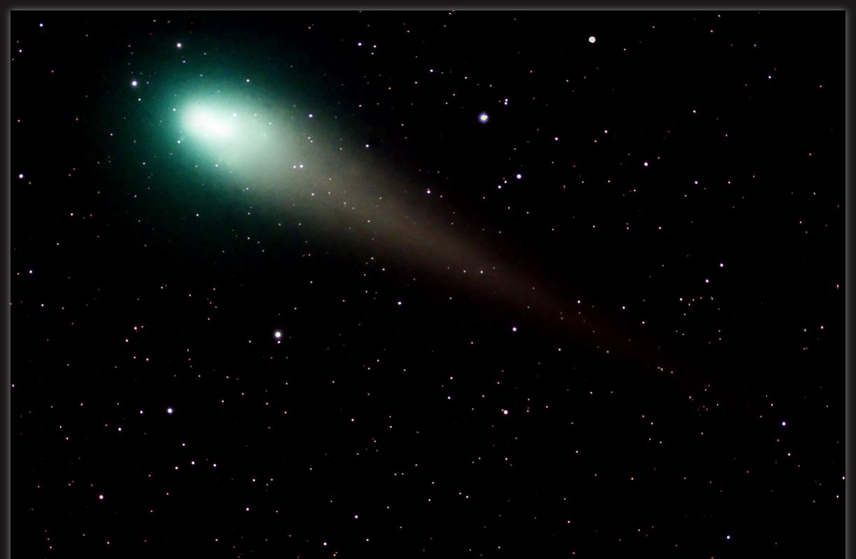 The Green Visitor (comet) © Richard Higby, Astronomy Photographer of the Year Our Solar System Commended 2010